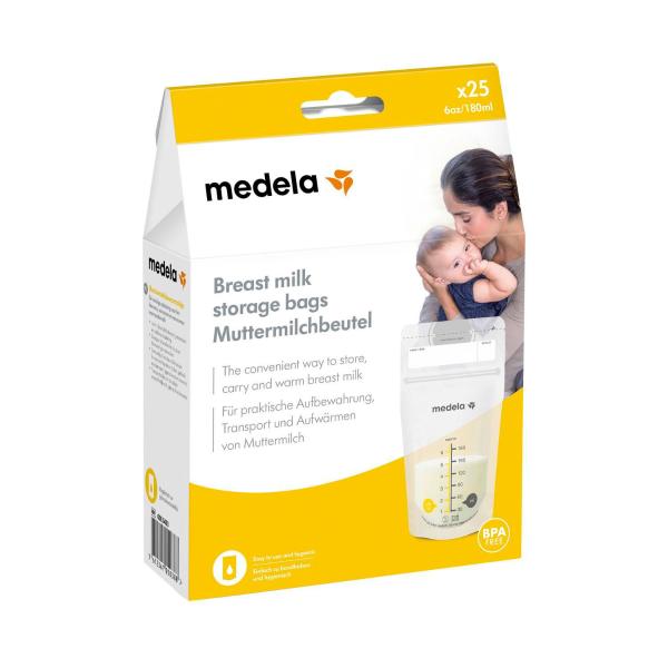 MEDELA BREASTMILK STORAGE BAGS 25PK
