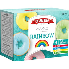Queen Rainbow Food Colours 4 pack
