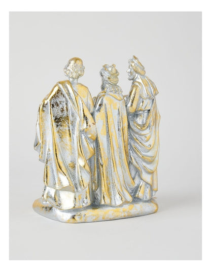 Heirloom Resin Nativity Home Decoration in Gold: 21cm