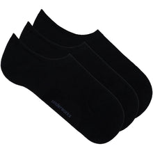 Underworks Ladies No Show Sneaker Socks Size 5-10 Black 3 Pack