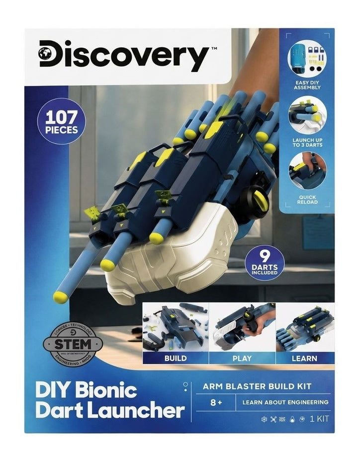 Discovery Toy DIY Bionic Hand Set with Dart Blaster