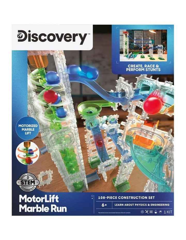 Discovery Toy Marble Run 2.0 Micro Racer Track Building Set