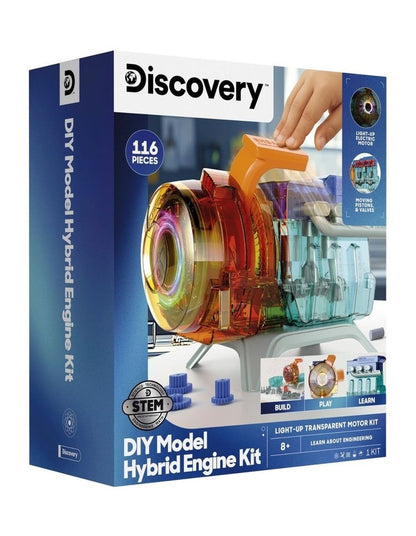 Discovery Kids Model Engine Kit Hybrid V3 116pc
