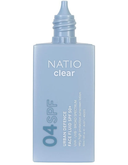 Clear Urban Defence Face Fluid SPF 50 50ml