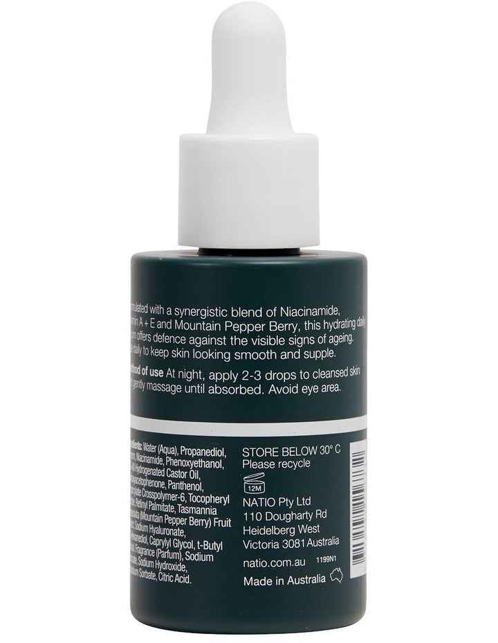 Plus Wrinkle Defence Overnight Serum 30ml