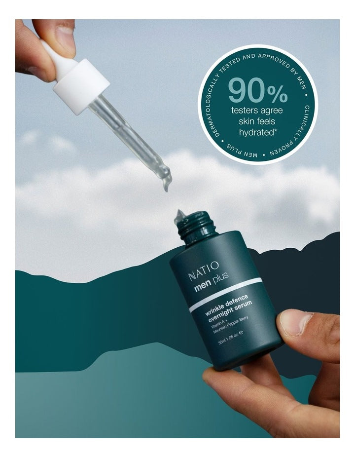 Plus Wrinkle Defence Overnight Serum 30ml