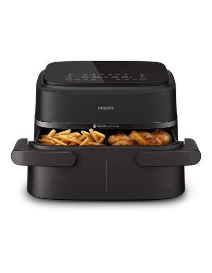 1000 Series Flex Basket With Divider Airfryer 7.1L in Black