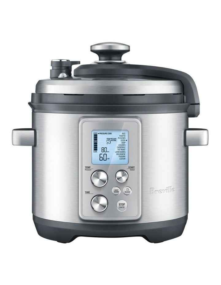 The Fast Slow Pro Pressure Cooker Brushed Stainless Steel BPR700BSS