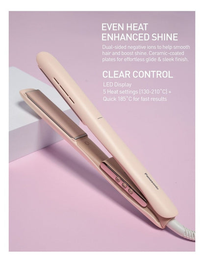 Ionic Hair Straightener EH-HV31-P541 in Pink