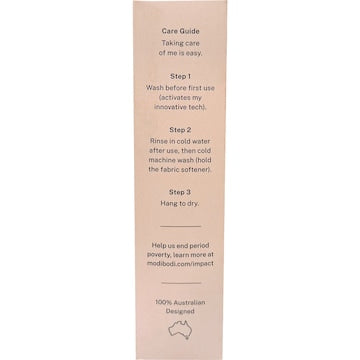 Modibodi Mid Rise Period Underwear Heavy - Overnight Size 16 each