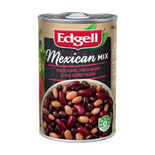 EDGELL MEXICAN MIX WITH BLACK BEANS- PINTO BEANS AND RED KIDNEY BEANS 400G