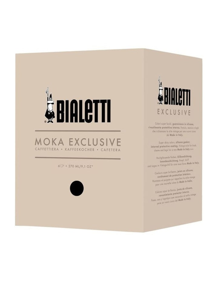 Moka Exclusive 6 Cup in Black