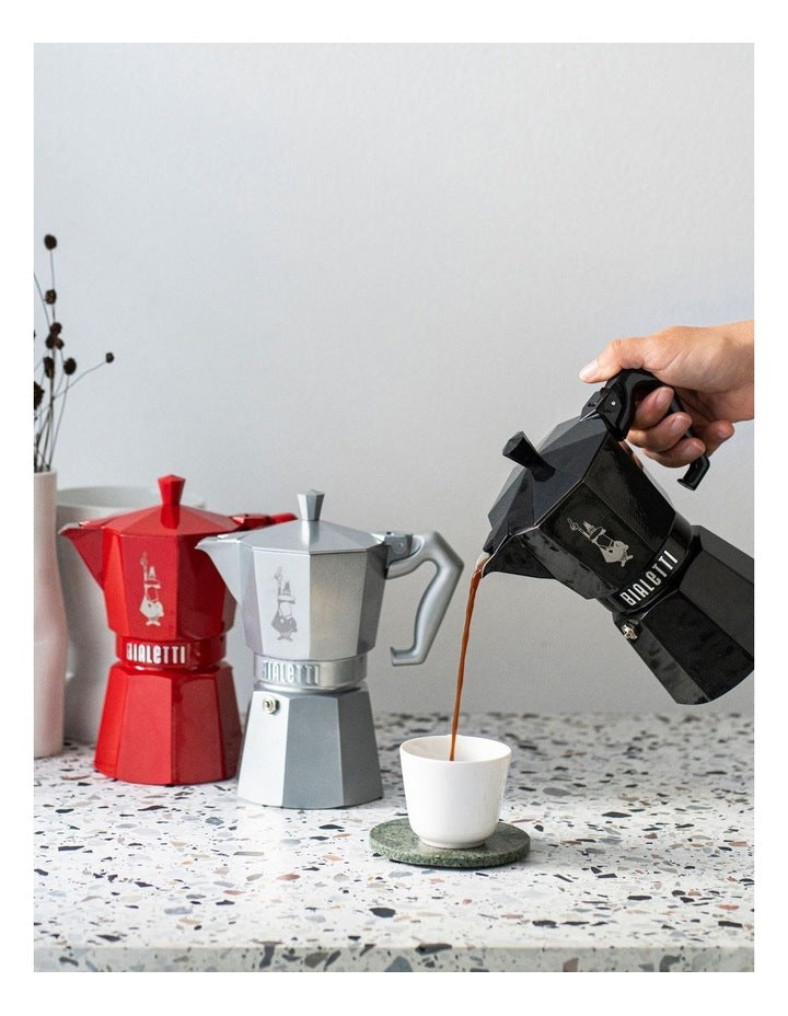Moka Exclusive 6 Cup in Black