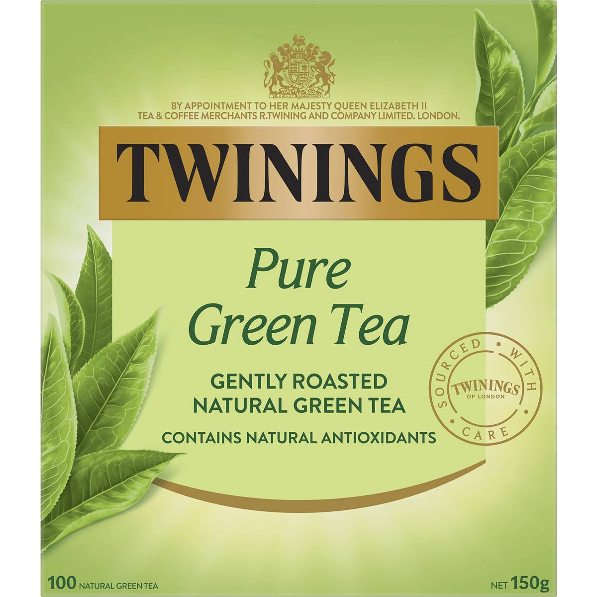 Twinings Pure Green Tea Bags 100 Pack