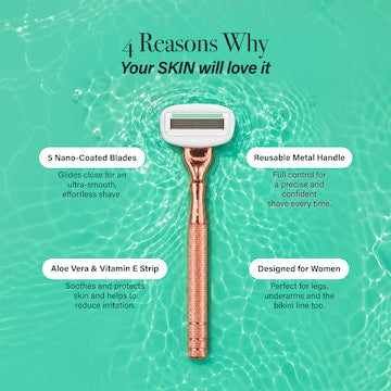 Thanks To Nature 5 Blade Razor & 2 Cartridge Set each