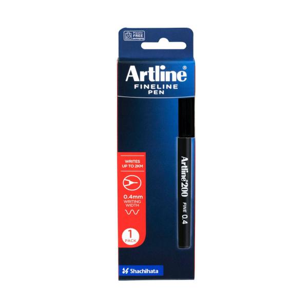 ARTLINE 200 FINELINE PEN BLACK