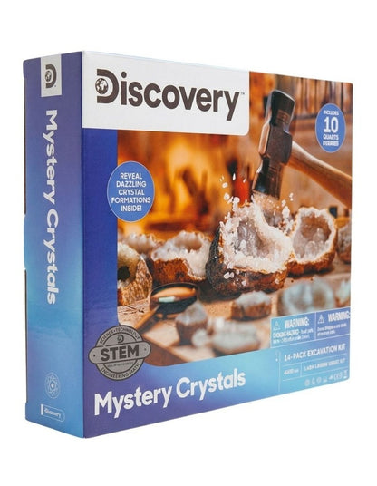 Discovery Geode Crystal Excavation Kit 14pc