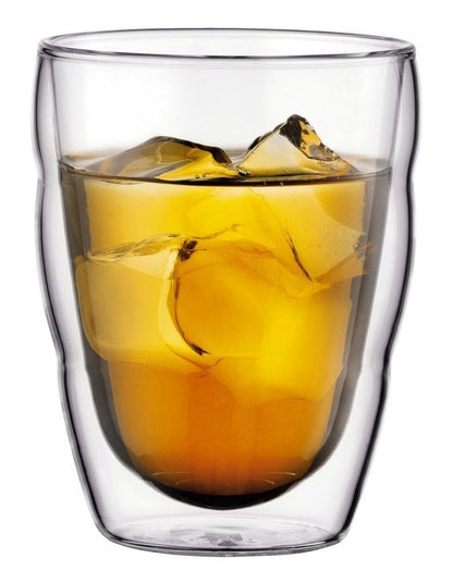 Pilatus Double Wall Glass 6 Pieces Small 0.25L/8oz in Clear