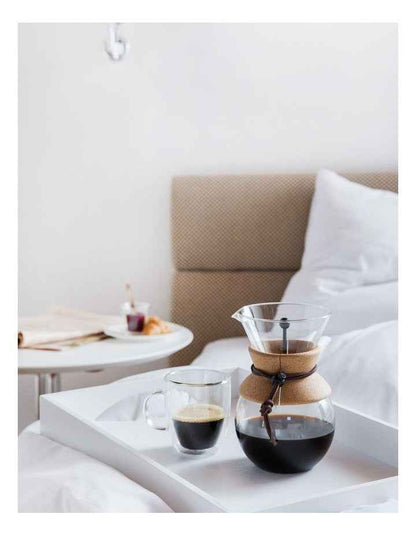 Bistro Double Wall 6 Pieces Mug 0.3L/10oz in Clear