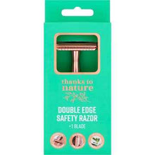 Thanks To Nature Double Edge Safety Razor & Blade each