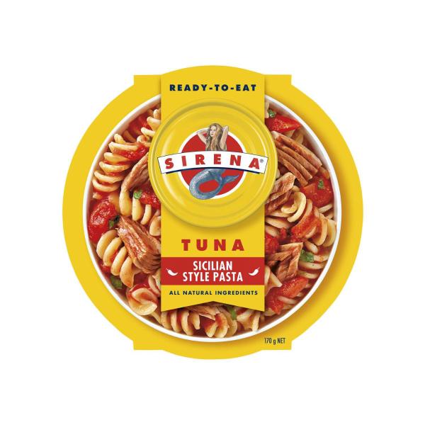 SIRENA TUNA & PASTA SICILIAN STYLE 170G