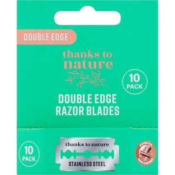 Thanks To Nature Double Edge Razor Blades 10 pack