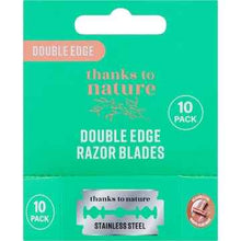 Thanks To Nature Double Edge Razor Blades 10 pack