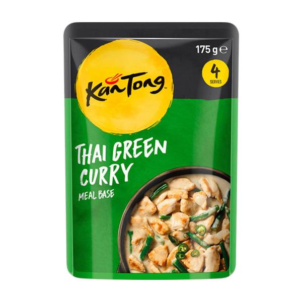 KANTONG COOKING SAUCE 4P:THAI GREEN CHICKEN CURRY:.:175 GRAM