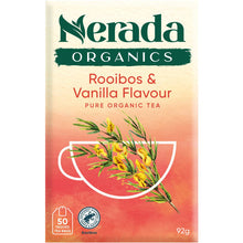 Nerada Organic Rooibos & Vanilla Tea Bags 50 Pack