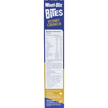 Weet-Bix Bites Crunchy Honey Breakfast Cereal 510g