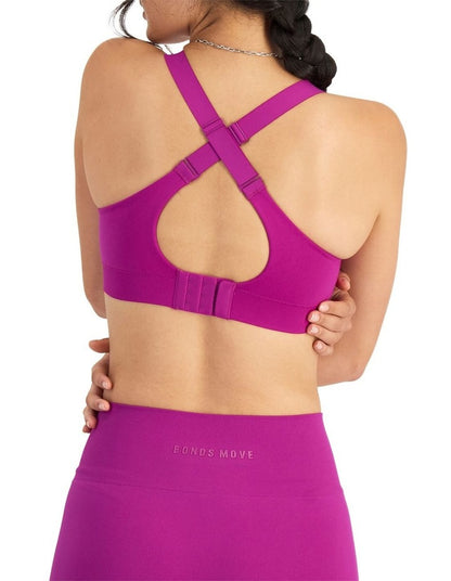 Move Seamless Bralette Bra in Cosmic Purple