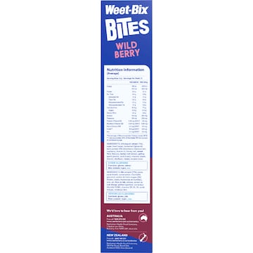 Weet-Bix Bites Wild Berry Breakfast Cereal 500g