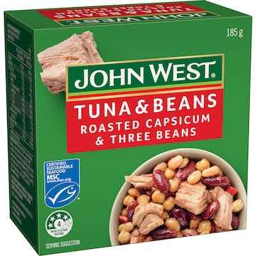 John West Tuna & Beans Roasted Capsicum 185g