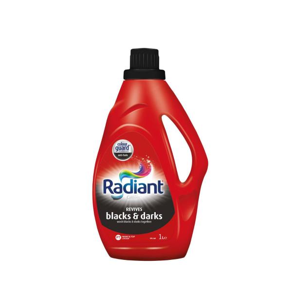 RADIANT LAUNDRY LIQUID BLACK WASH 1 LITRE