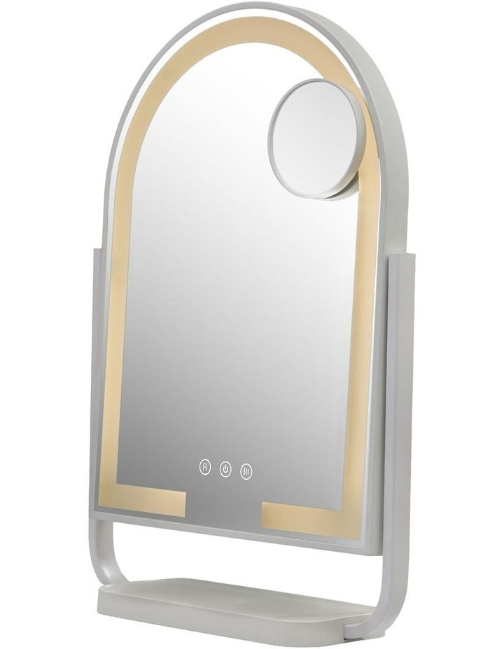 Hollywood Arch Mirror 31262119766 in White