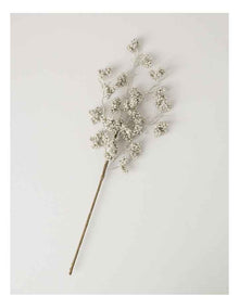 Luxe Glittered Berries Pick in Gold: 50cm