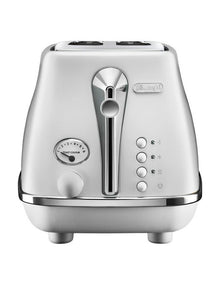 Icona Capitals 2 Slice Toaster CTOC2003IW in Helsinki White