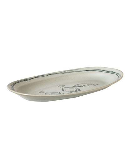 Birds Of A Feather Oval Platter