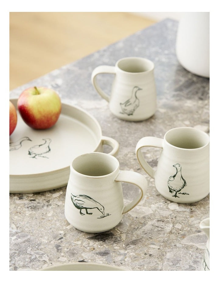 Birds Of A Feather Oval Platter