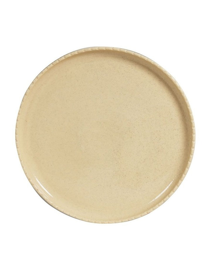 Annie Side Plate Speckled Bone