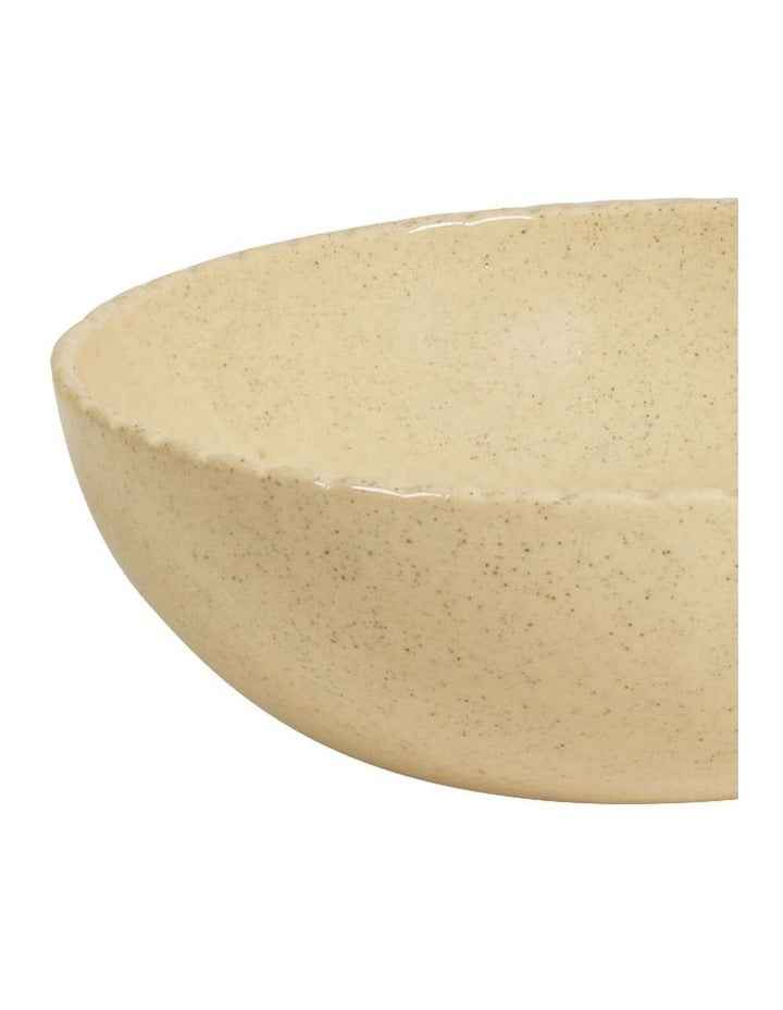 Annie Bowl Speckled Bone