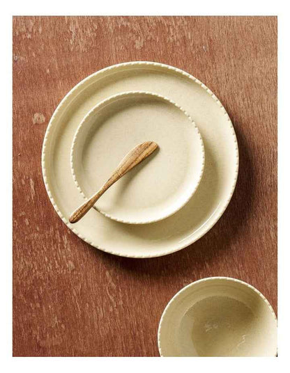 Annie Bowl Speckled Bone