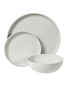 Annie 12pc Dinner Set Stone