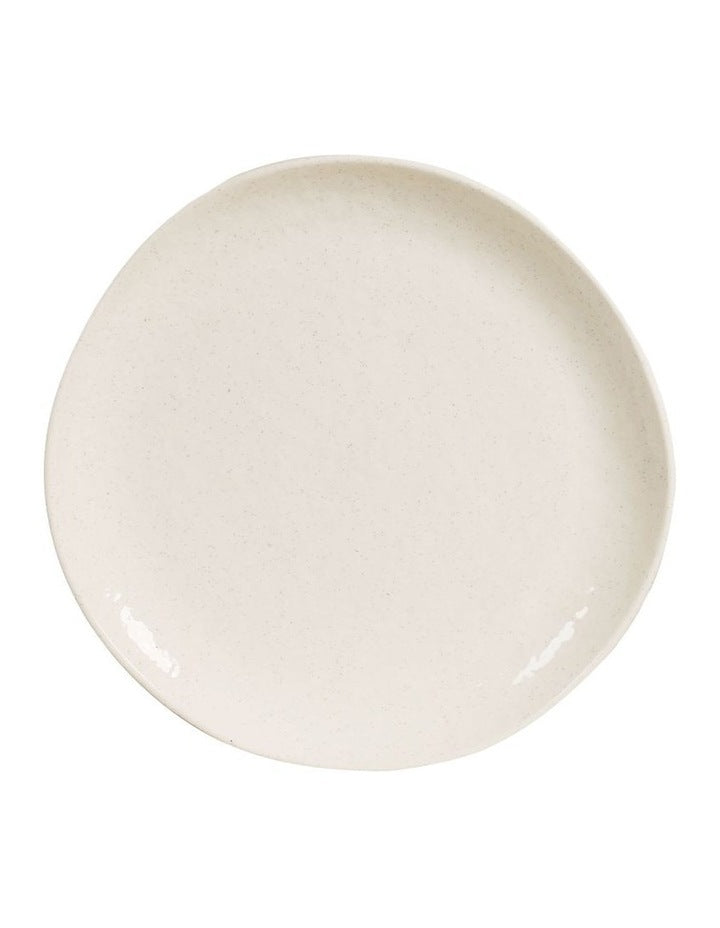 Shell 12pc Dinner Set in Speckled White
