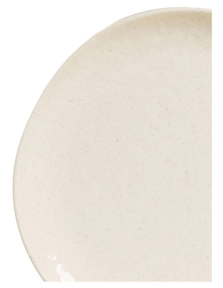 Shell 26cm Dinner Plate Speckled White