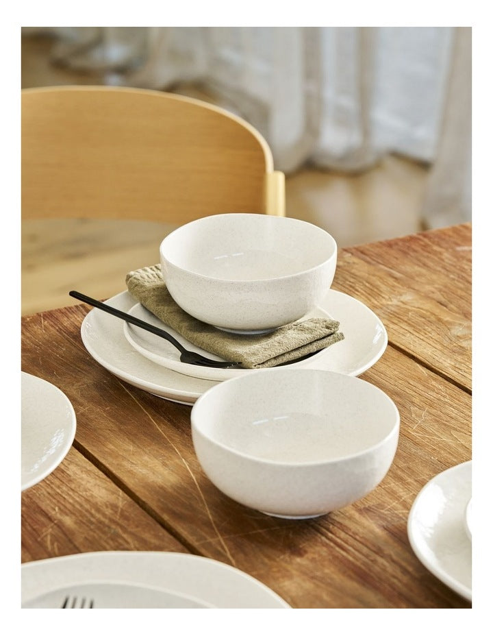 Shell 26cm Dinner Plate Speckled White