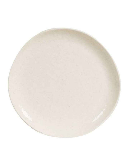 Shell 18cm Side Plate Speckled White