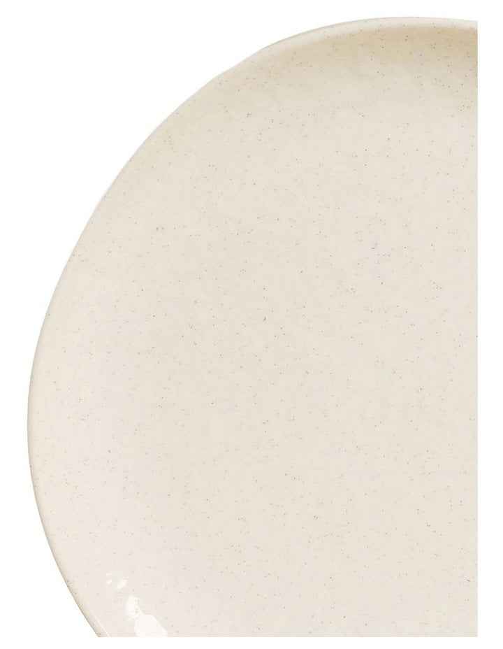 Shell 18cm Side Plate Speckled White