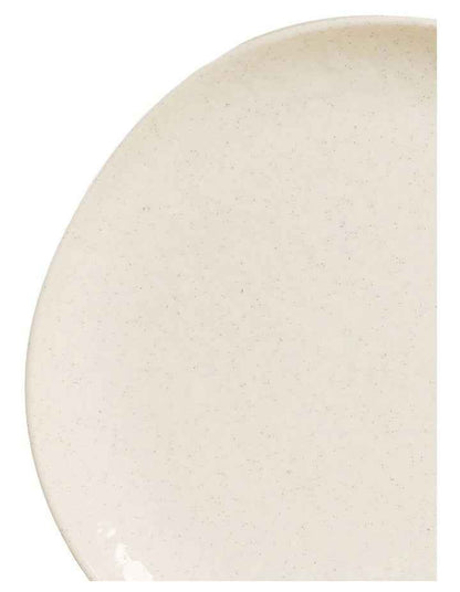 Shell 18cm Side Plate Speckled White
