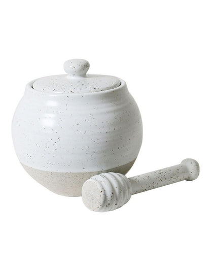 Natural Home Honey Pot W/Dipper 300ml